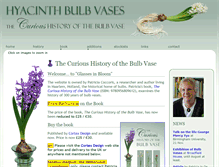 Tablet Screenshot of hyacinthbulbvases.com